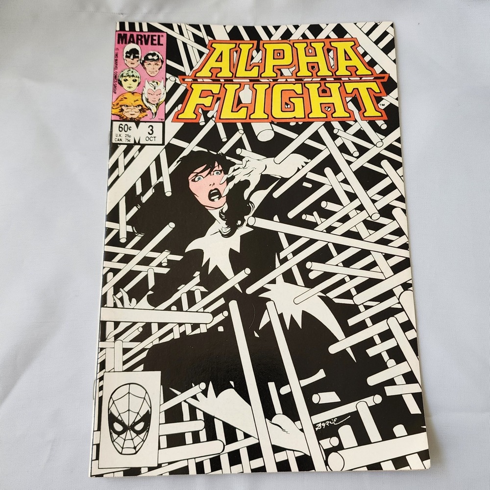 Marvel Alpha Flight #3 Comic Book 1983 Canadian Superhero Team FN Collectors OG